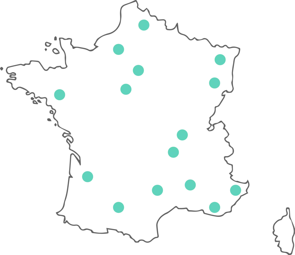 Carte de France, Solidarimmo couvre toute la France